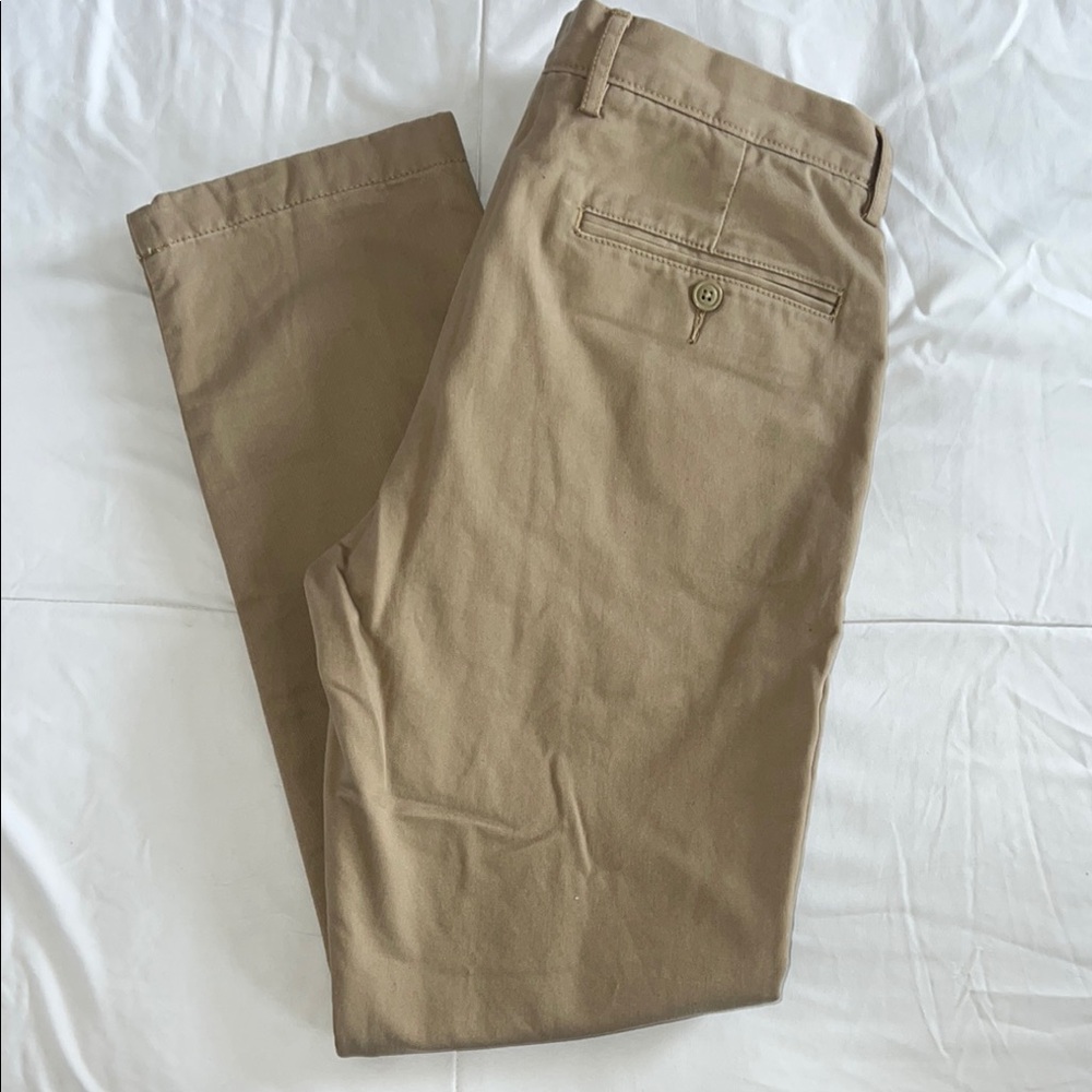 J Crew 770 Flannel Lined Chino Pants 30 x 30